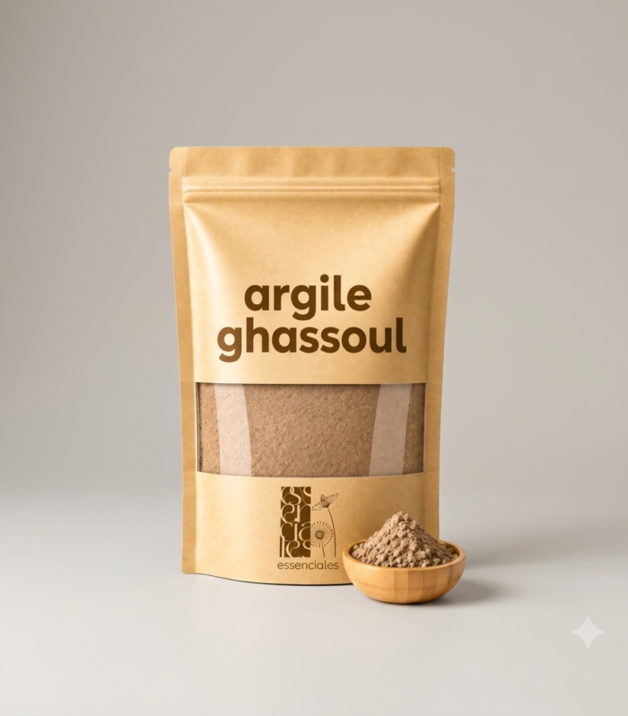 Argile Ghassoul en Poudre - Soin Naturel Purifiant
